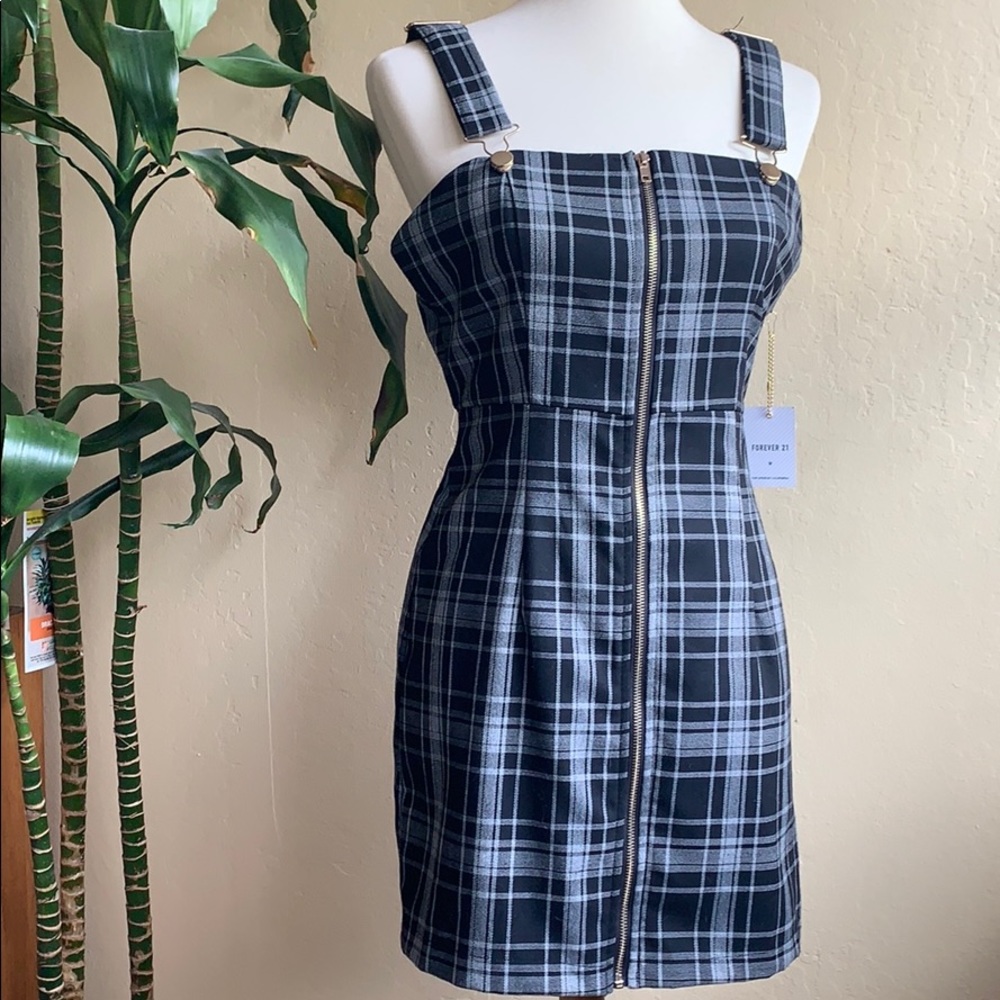 Woven Overall Dress